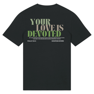 Love is devoted Shirt BackPrint