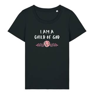 Child of God Frauen T-Shirt Variante, Mountain Movers christliches Design
