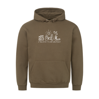 Sensatie van hoop kersthoodie