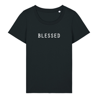 BLESSED FRAUEN SHIRT Variante, Mountain Movers christliches Design