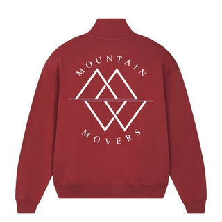 Mountain-Movers Logo Half Zip Sweater