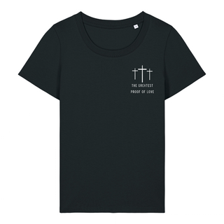 Proof of Love Frauen Premium T-Shirt Variante, Mountain Movers christliches Design