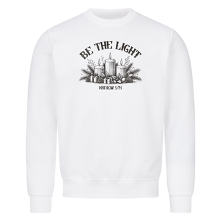 Be the Light Matthew 5:14 Christmas Sweatshirt