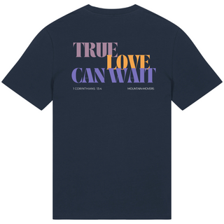 True Love can wait Premium Unisex Shirt BackPrint