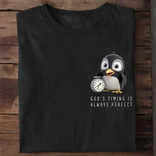 Timing pinguïn T-shirt