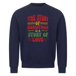 Joy to the World Sketch Christmas Sweatshirt