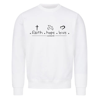 faith hope love sweatshirt