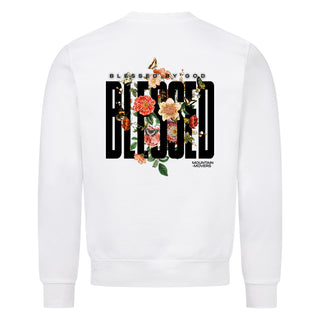Blessed by God sweatshirt back print