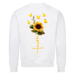 Faith Sunflower (32 cm) Sweatshirt Backprint