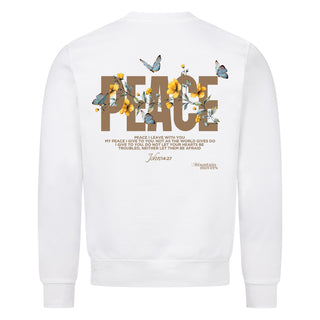 Peace Flower Sweatshirt Backprint