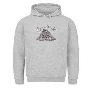 Joy to the World Sketch Christmas Hoodie