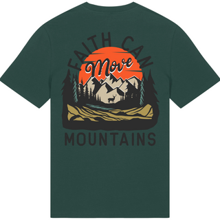 Mountains Retro Premium Unisex Shirt BackPrint
