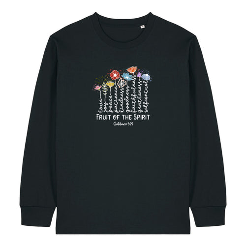 Fruit of the Spirit Zwart 23cm Longsleeve