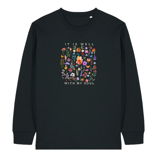 It Is Well (Flowers) Longsleeve