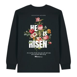 He is Risen Streetwear Longsleeve BackPrint