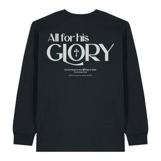 All for his Glory Longsleeve BackPrint