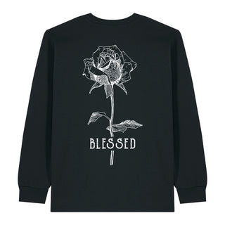 Blessed Rose Longsleeve BackPrint