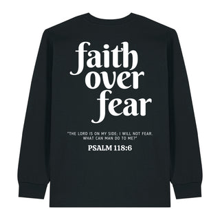 Faith Over Fear Longsleeve BackPrint