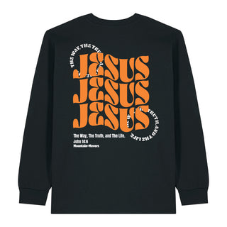 All About Jesus Longsleeve BackPrint