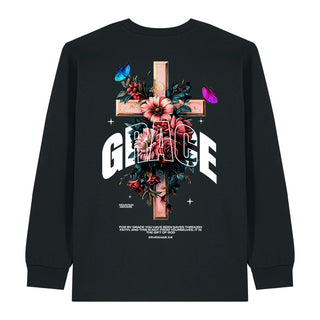 Grace Cross Longsleeve BackPrint