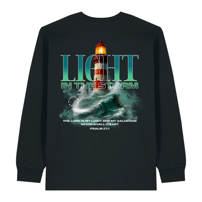God als Ons Licht en Heil Longsleeve Rugprint