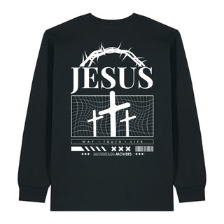 Jesus is the way Longsleeve BackPrint