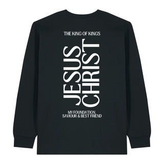 King Jesus Christ Longsleeve BackPrint