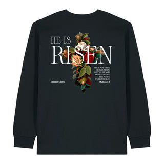 He is Risen Longsleeve BackPrint
