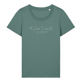 It´s all worship Frauen T-Shirt