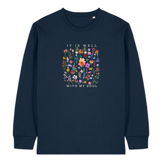 It is well (flowers) Longsleeve