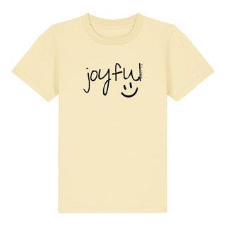 Joyful Kinder T-Shirt Variante, Mountain Movers christliches Design