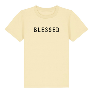 Blessed Kinder T-Shirt Variante, Mountain Movers christliches Design