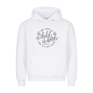 Kind wordt geboren Kersthoodie