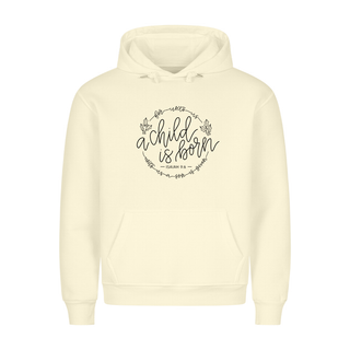 Kind wordt geboren Kersthoodie