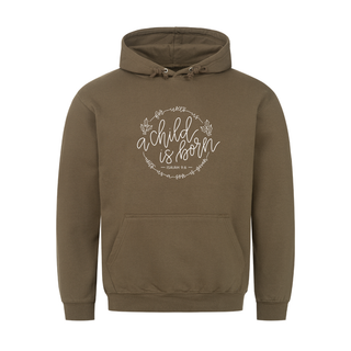 Kind wordt geboren Kersthoodie