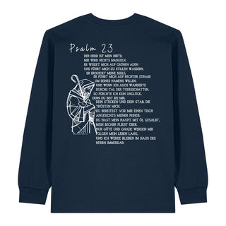 Psalm 23 Text Longsleeve BackPrint