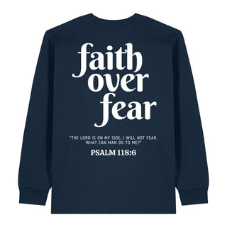 Faith Over Fear Longsleeve BackPrint