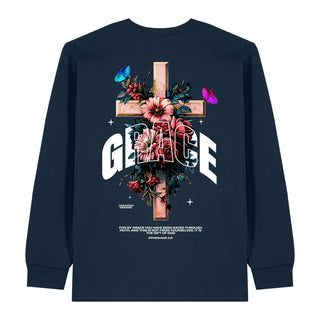 Grace Cross Longsleeve BackPrint