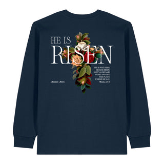 He is Risen Longsleeve BackPrint