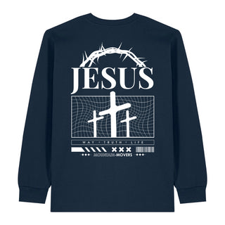 Jesus is the way Longsleeve BackPrint