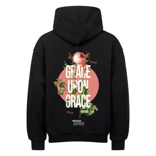 Grace upon Grace Oversized Hoodie Backprint