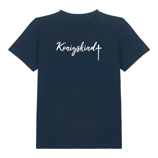 Königskind Kinder T-Shirt Detailansicht, Mountain Movers christliche Streetwear