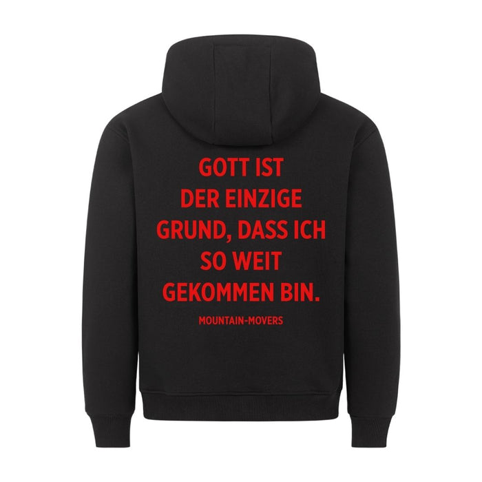 God is de Enige Reden Hoodie Rugprint