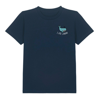 I ate Jonah Kinder T-Shirt Detailansicht, Mountain Movers christliche Streetwear