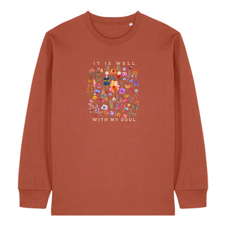 It is well (flowers) Longsleeve
