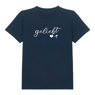 geliebt Kinder T-Shirt Detailansicht, Mountain Movers christliche Streetwear