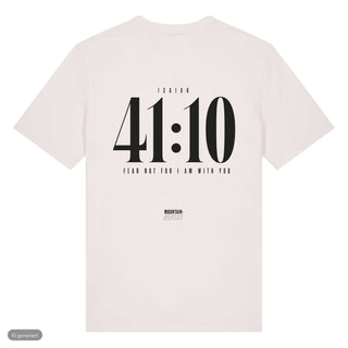 Jesaja 41:10 T-Shirt, Beige, Rückseite