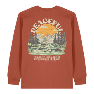 Peaceful Longsleeve BackPrint