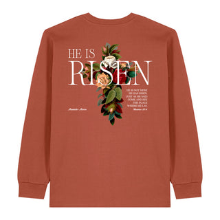 He is Risen Longsleeve BackPrint