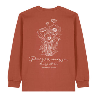 planted by faith Longsleeve BackPrint